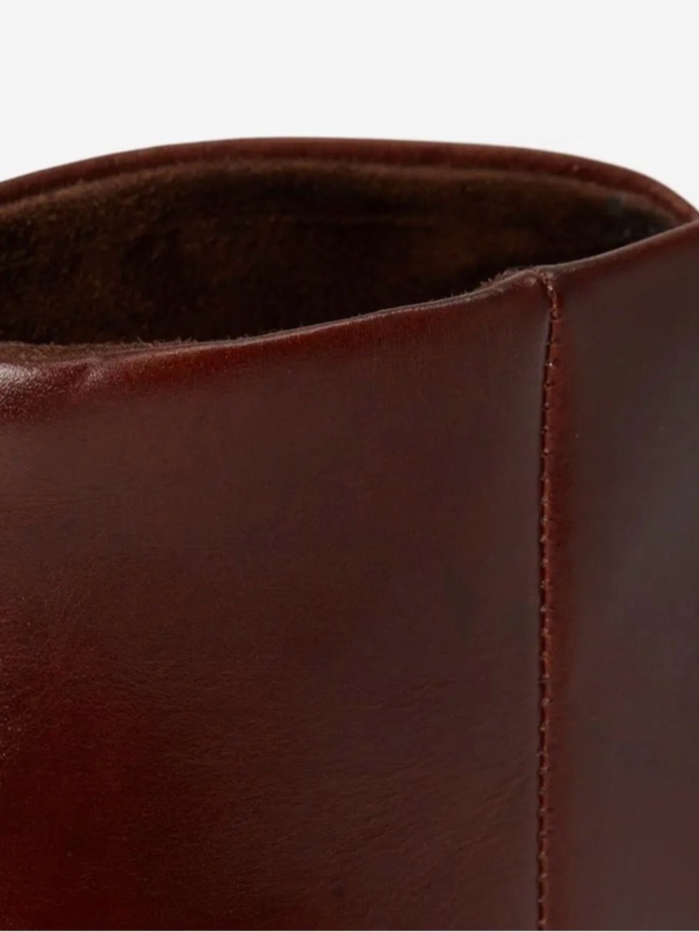 Born Kalie Leather Booties Sz 7 New Boubon Brown - Picture 3 of 8